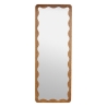 Miroir vague Tinny 165 x 61 cm bois marron