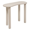 Console Olao L. 100 x P. 40 x H. 80 cm pin et bois ivoire