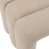 BANC TISSU SISCO ARGILE 102X42CM
