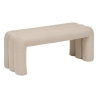 BANC TISSU SISCO ARGILE 102X42CM