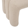 BANC TISSU SISCO ARGILE 102X42CM