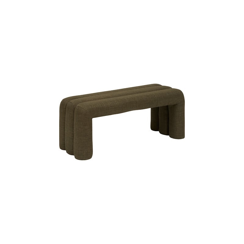 BANC TISSU SISCO KAKI 102X42CM