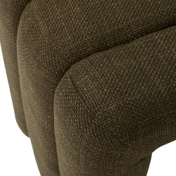 BANC TISSU SISCO KAKI 102X42CM