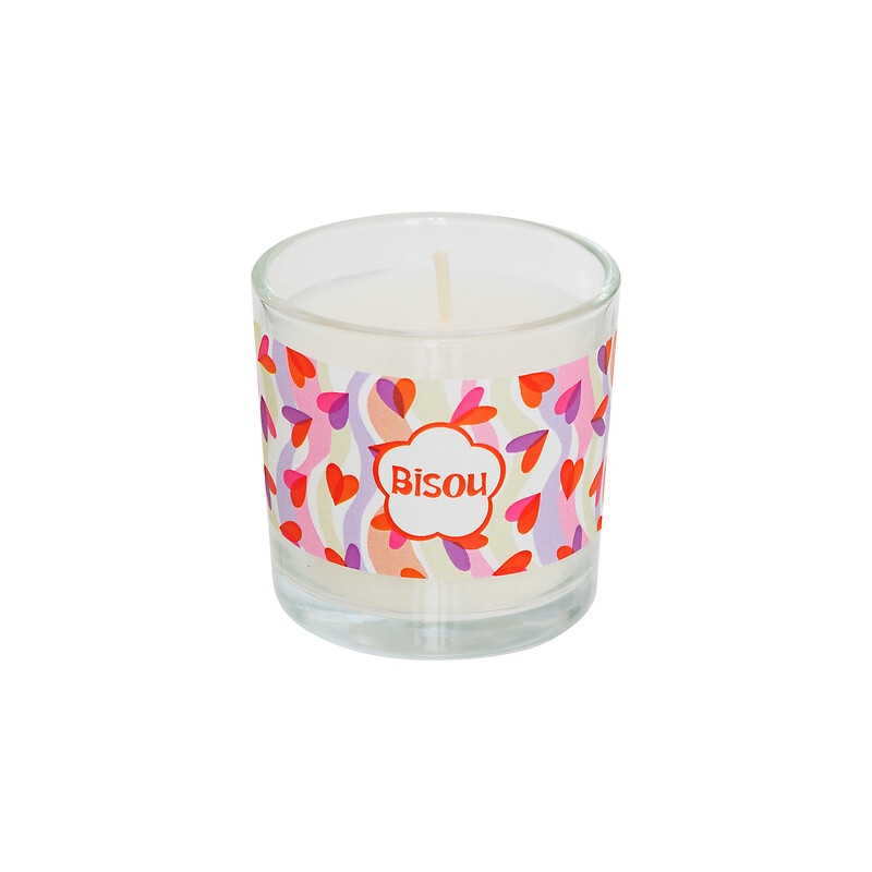 MINI BOUGIE VANILLE BISOU 46G