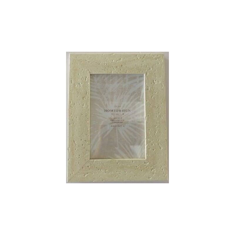 Cadre photo Anaya 10 x 15 cm effet travertin