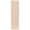 Panneau mural décoratif Colva 240 x 60 cm bois beige