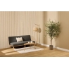 Panneau mural décoratif Colva 240 x 60 cm bois beige