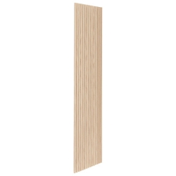 Panneau mural décoratif Colva 240 x 60 cm bois beige