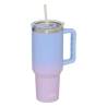 Mug isotherme avec poignée Tie'n Dye 1,2 l. inox BLEU ROSE