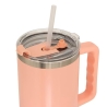 MUG ISOTHERME AVEC POIGNÉE TIE'N DYE 1,2 L. INOX ORANGE ROSE