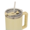 MUG ISOTHERME AVEC POIGNÉE TIE'N DYE 1,2 L. INOX JAUNE BLEU