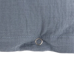 Coussin Lili 30 x 50 cm polyester bleu gris