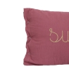 Coussin Lili 30 x 50 cm polyester rose antique Sweet