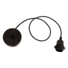 Cordon électrique pour suspension Noe long 80 cm noir