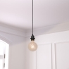 Cordon électrique pour suspension Noe long 80 cm noir