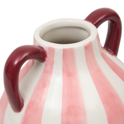 Vase céramique Chéri haut 20 cm rose
