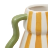 VASE CÉRAMIQUE AVEC ANSE CHÉRI HAUT 21,5 CM JAUNE