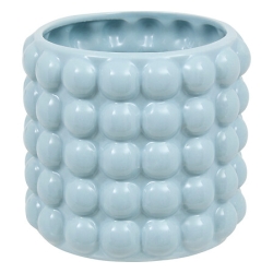CACHE-POT SKY DIAM 16 CM BLEU