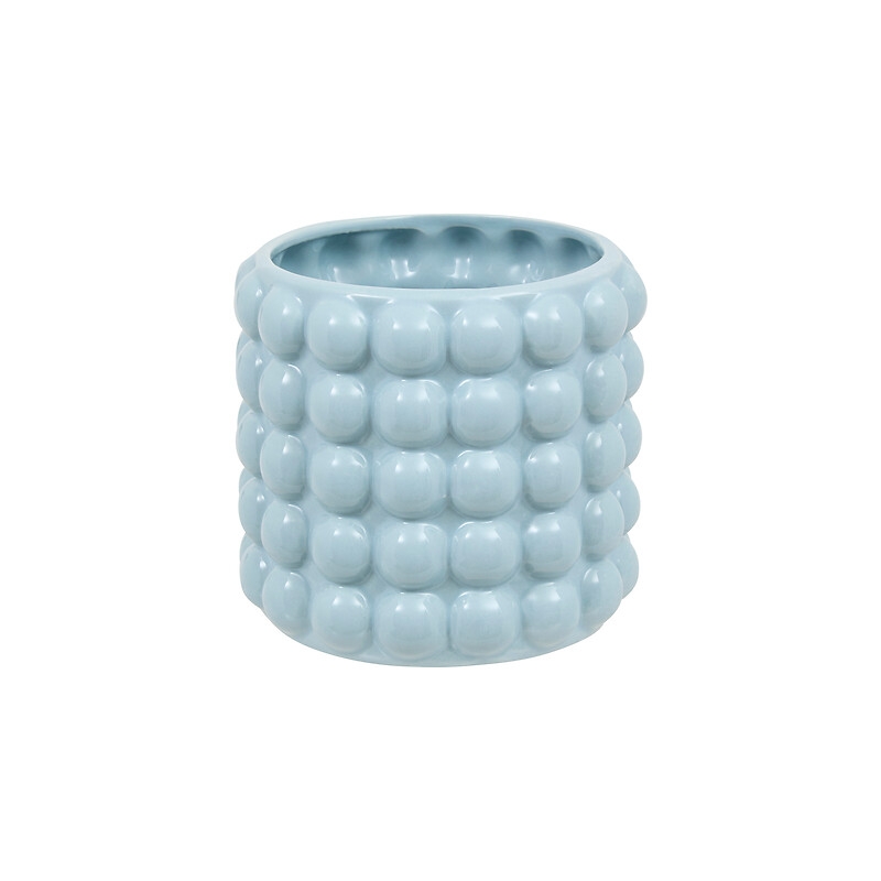 CACHE-POT SKY DIAM 16 CM BLEU