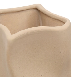 Vase céramique Grigor haut 25 cm beige