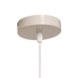 Suspension Rona diam 37 cm tissu beige