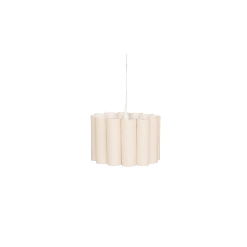 Suspension Rona diam 37 cm tissu beige
