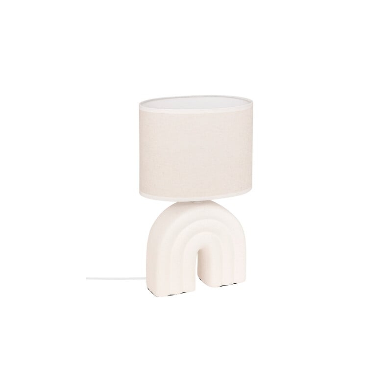 Lampe Gabin haut 32 cm blanc