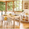 Lampe Gabin haut 32 cm blanc