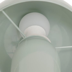 LAMPE CHAMPIGNON LITO HAUT 24,5 CM MÉTAL VERT CELADON