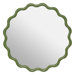 Lot de 3 miroirs vague Judy ronds plastique
