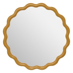Lot de 3 miroirs vague Judy ronds plastique
