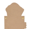 Toise chien Scott haut 140 cm bois