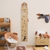 Toise chien Scott haut 140 cm bois