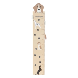 Toise chien Scott haut 140 cm bois