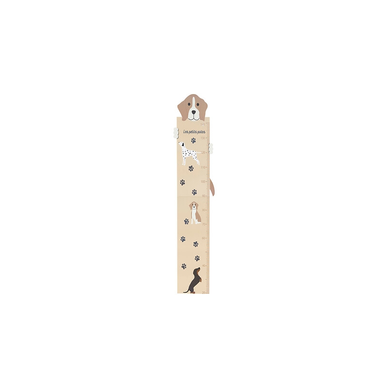 Toise chien Scott haut 140 cm bois