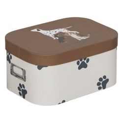 Lot de 3 boîtes chien Scott carton