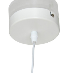Suspension lune Bella haut 33 cm effet corde