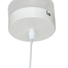 Suspension lune Bella haut 33 cm effet corde