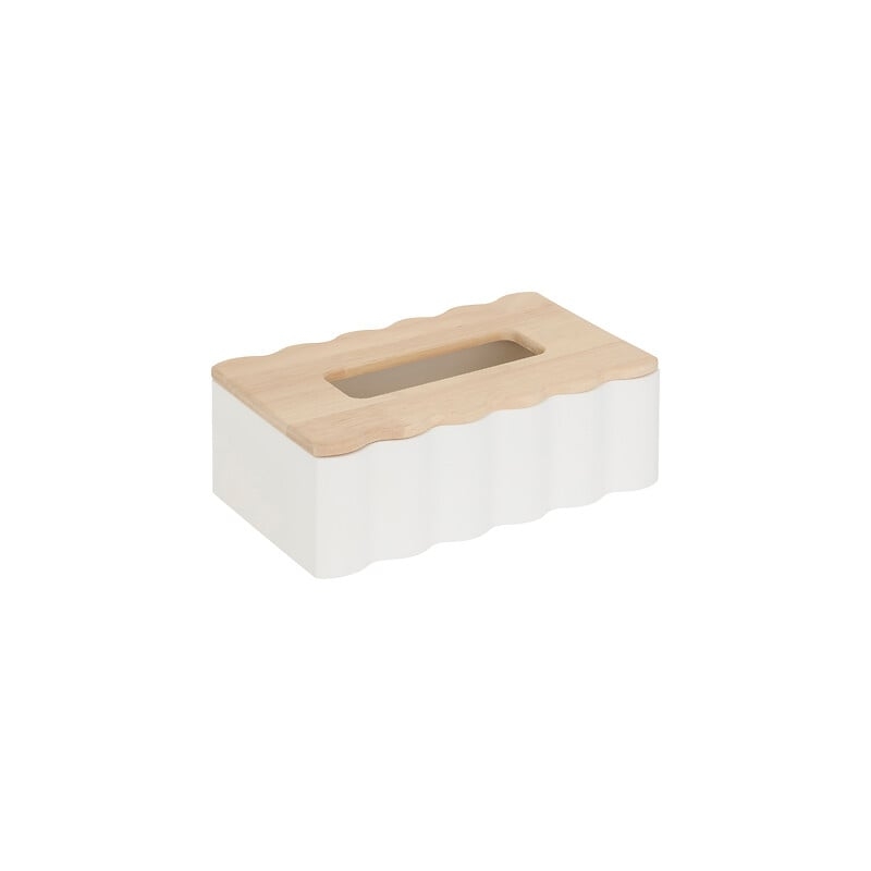 Boîte à mouchoirs bois Chéri L. 24 x P. 9 x H. 15 cm