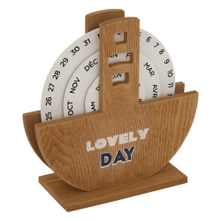 Calendrier perpetuel bois...