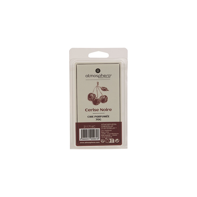 Cire parfumée Laura 70 g cerise noire