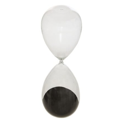 Sablier Mani haut 45 cm verre