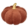 Coussin citrouille diam 32 cm x haut 18 cm polyester