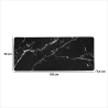 Tapis diatomite souple L. 120 x P. 50 x H. 0,4 cm imitation pierre assorti
