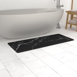 Tapis diatomite souple L. 120 x P. 50 x H. 0,4 cm imitation pierre assorti