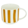MUG CHÉRI 34 CL À RAYURES JAUNE