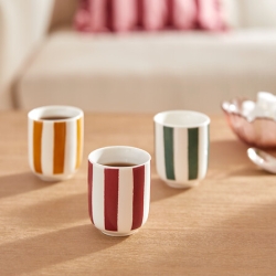 Tasse espresso Chéri 10 cl jaune