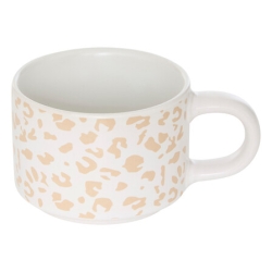 Rack 4 mugs Leopardi 20 cl