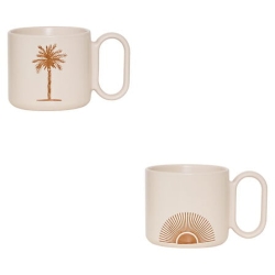 Coffret 2 mugs Sunshine 36cl