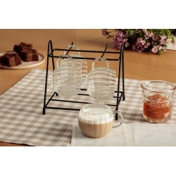 Rack 4 tasses Pumpkin citrouille 18 cl